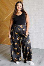 Load image into Gallery viewer, LEGENDARY IN LEOPARD SATIN WIDE LEG PANTS