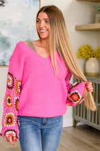 Load image into Gallery viewer, CAN&#39;T STOP FEELING V-NECK KNIT SWEATER
