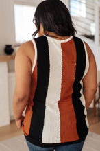 Load image into Gallery viewer, DECIDEDLY UNDECIDED KNIT STRIPED TANK
