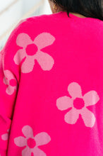 Load image into Gallery viewer, ENOUGH ANYWAYS FLORAL CARDIGAN IN PINK
