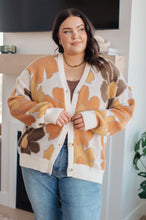 Load image into Gallery viewer, EXQUISITELY MOD FLORAL CARDIGAN
