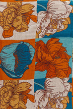 Load image into Gallery viewer, LUXURY BEACH TOWEL IN BLOCK FLORAL
