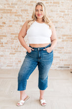 Load image into Gallery viewer, HAYES HIGH RISE WIDE LEG CROP JEANS
