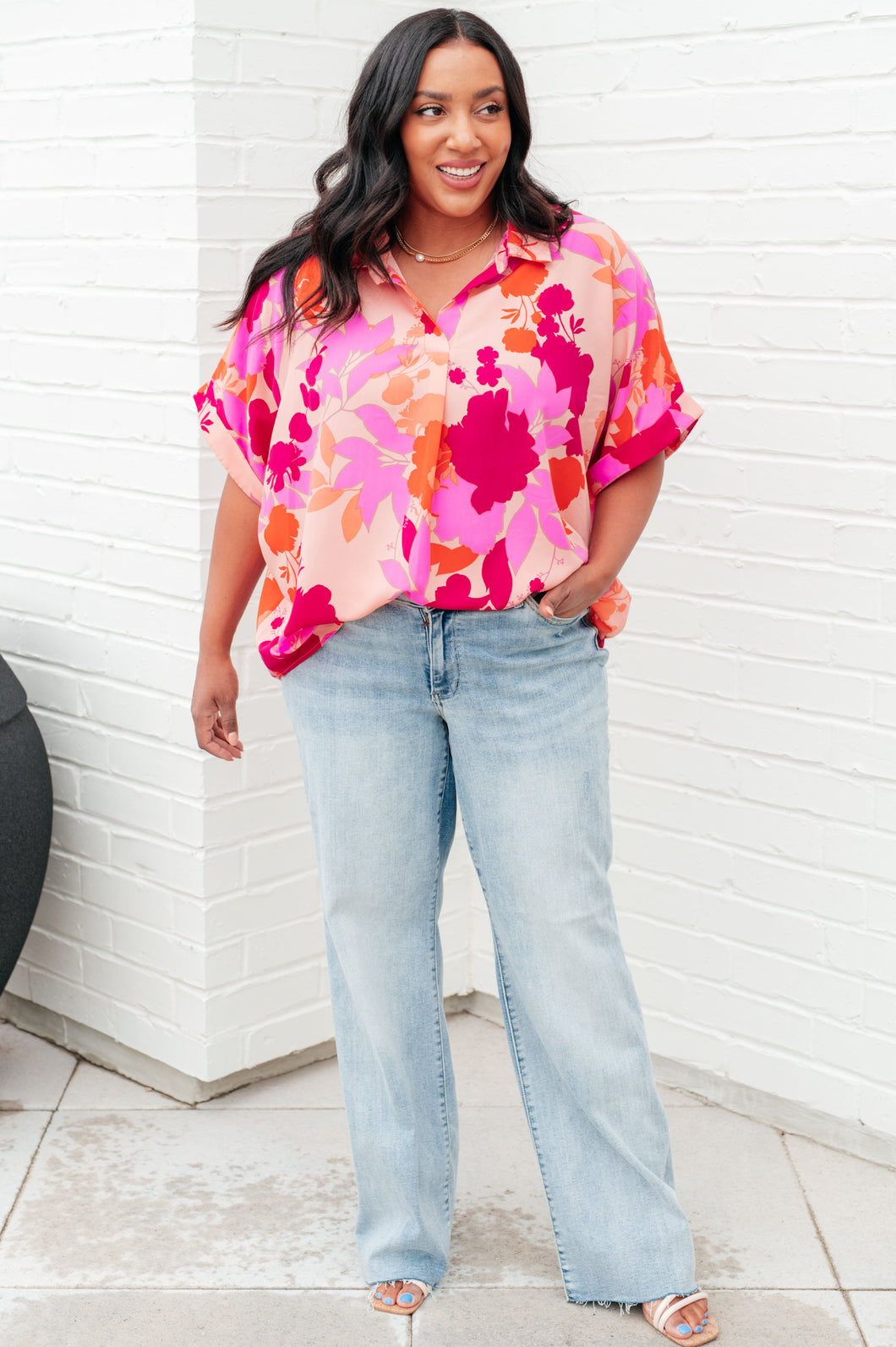 HAZY COSMIC JIVE RELAXED BLOUSE