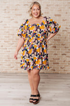 Load image into Gallery viewer, JUST HOLD ON FLORAL DRESS
