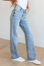 Load image into Gallery viewer, MILDRED HIGH RISE V FRONT WAISTBAND STRAIGHT JEANS
