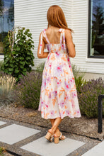 Load image into Gallery viewer, PASTEL PETAL FLORAL MIDI DRESS
