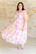 Load image into Gallery viewer, PASTEL PETAL FLORAL MIDI DRESS
