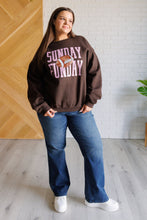 Load image into Gallery viewer, SUNDAY FUNDAY GRAPHIC SWEATSHIRT
