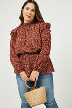 Load image into Gallery viewer, floral plus size top
