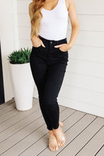 Load image into Gallery viewer, AUDREY HIGH RISE CONTROL TOPP CLASSIC SKINNY JEANS IN BLACK
