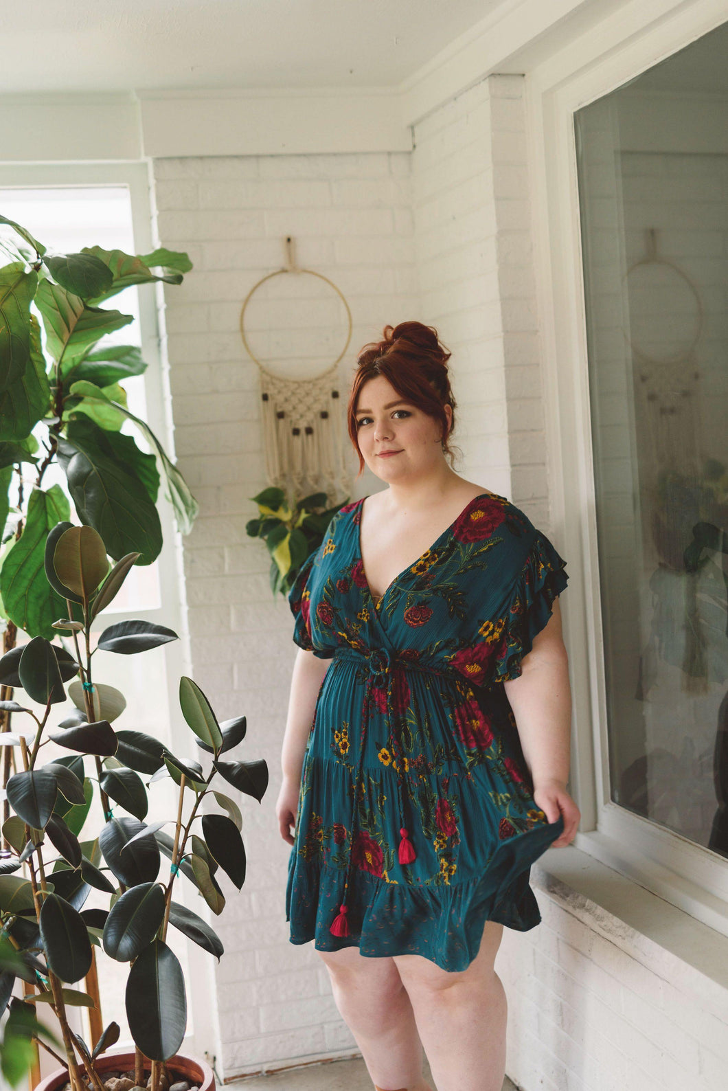 FREYA plus size DRESS - November by Cathleen Erin