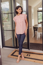 Load image into Gallery viewer, JUST PRECIOUS PLEAT DETAIL BLOUSE
