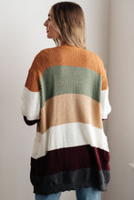 Load image into Gallery viewer, LONG DRIVE HOME STRIPED CARDIGAN
