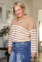 Load image into Gallery viewer, MEMORABLE MOMENT STRIPED SWEATER
