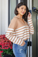 Load image into Gallery viewer, MEMORABLE MOMENT STRIPED SWEATER
