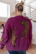 Load image into Gallery viewer, ON THE PROWL TIGER CARDIGAN
