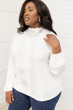 Load image into Gallery viewer, picture this top in off white plus size
