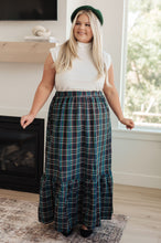 Load image into Gallery viewer, PLAID PERFECTION MAXI SKIRT
