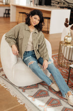 Load image into Gallery viewer, PRIMROSE CORDUROY JACKET IN OLIVE
