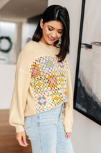 Load image into Gallery viewer, SQUARE DANCE GRANNY SQUARE SWEATER
