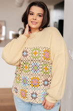 Load image into Gallery viewer, SQUARE DANCE GRANNY SQUARE SWEATER
