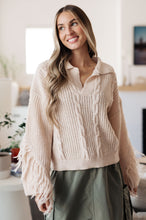 Load image into Gallery viewer, SWEET SURRENDER FRINGE SWEATER
