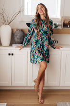 Load image into Gallery viewer, THRILL OF IT ALL FLORAL DRESS
