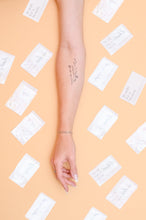 Load image into Gallery viewer, WORDS FOR A SEASON TEMPORARY TATTOO YOU ARE ENOUGH
