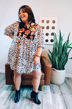 Load image into Gallery viewer, plus size leopard dress
